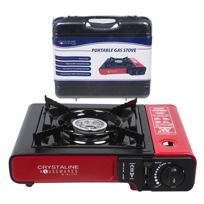 Portable RED Crystaline Gas Stove